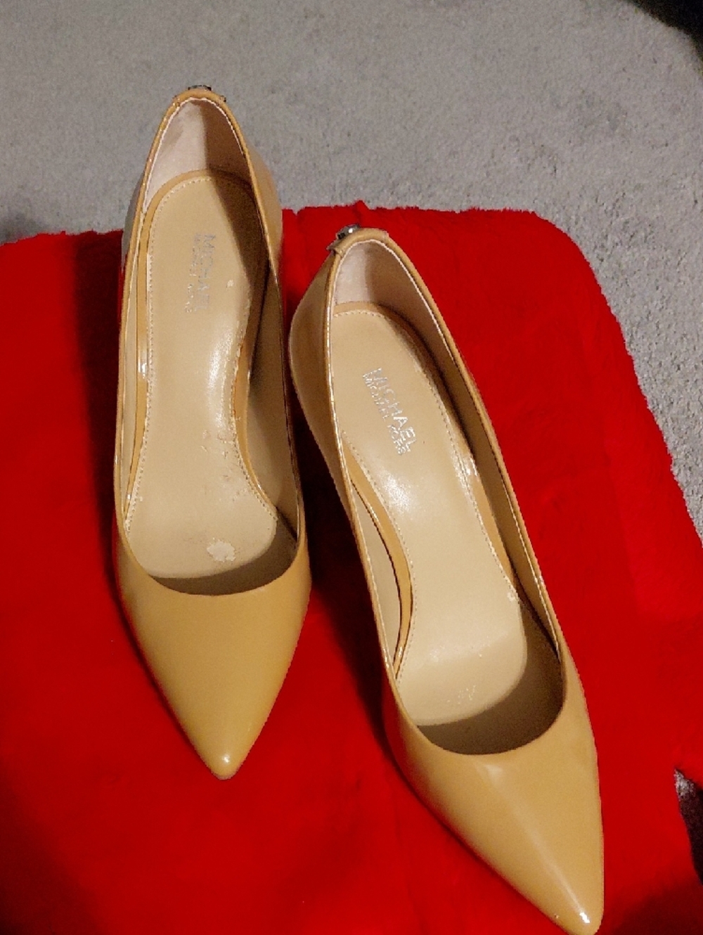 Michael Kors Beige Pointed-Toe Pump
